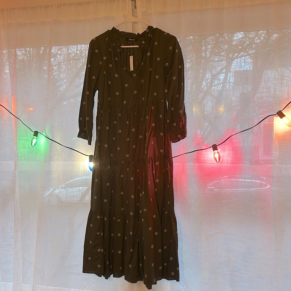 NWT Madewell boho midi dress
